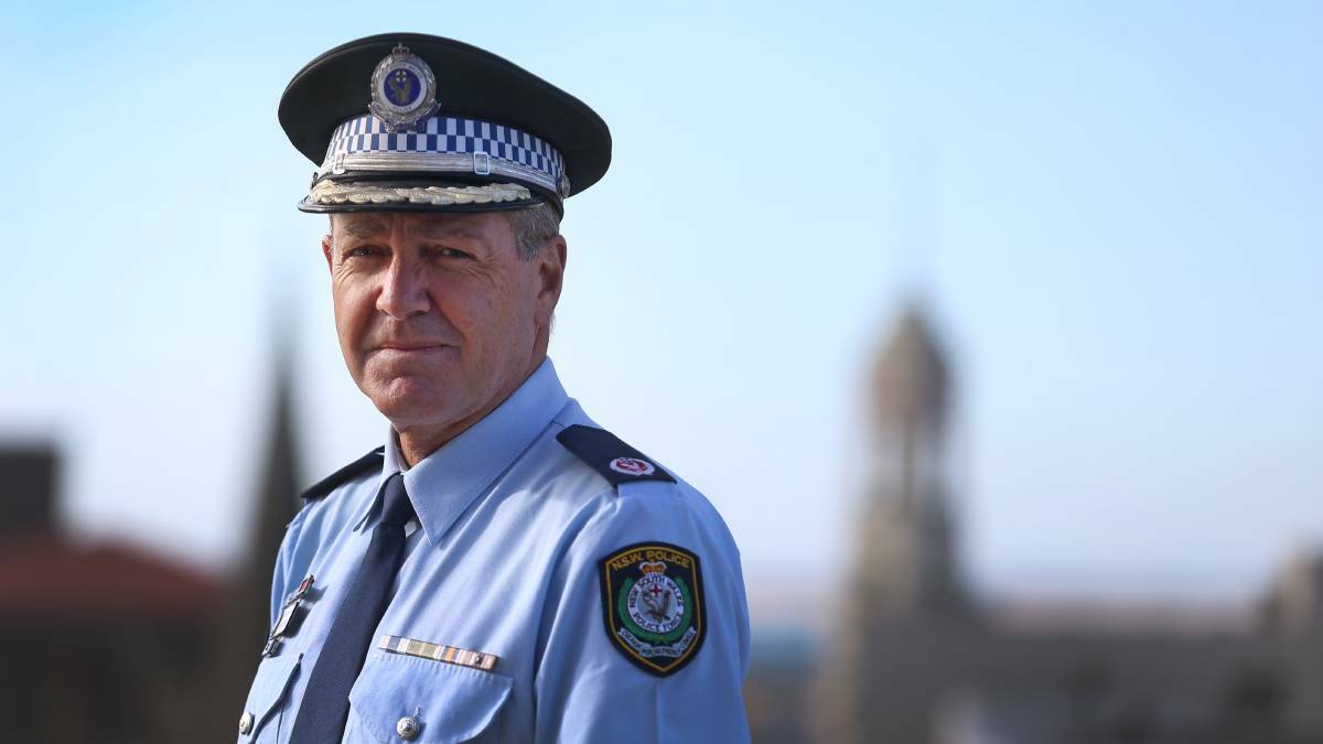 NSW Police Northern Region commander Assistant Commissioner Max Mitchell.