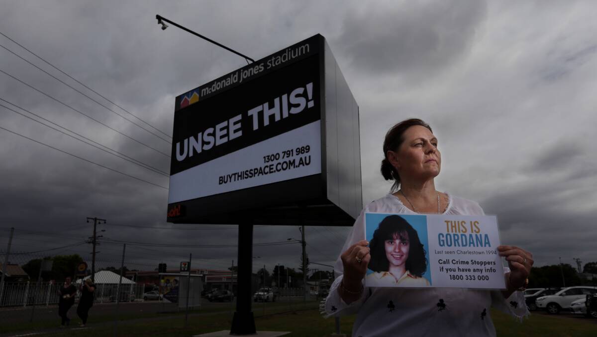 Need answers: Julie Talevski, whose niece Gordana Kotevski was kidnapped at Charlestown 24 years ago. The family renewing its public appeal for help finding answers. Crime Stoppers: 1800 333 000. Picture: Simone De Peak