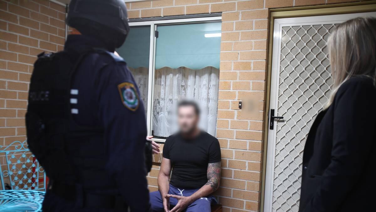 Strike Force Millstream arrests. Picture: NSW Police