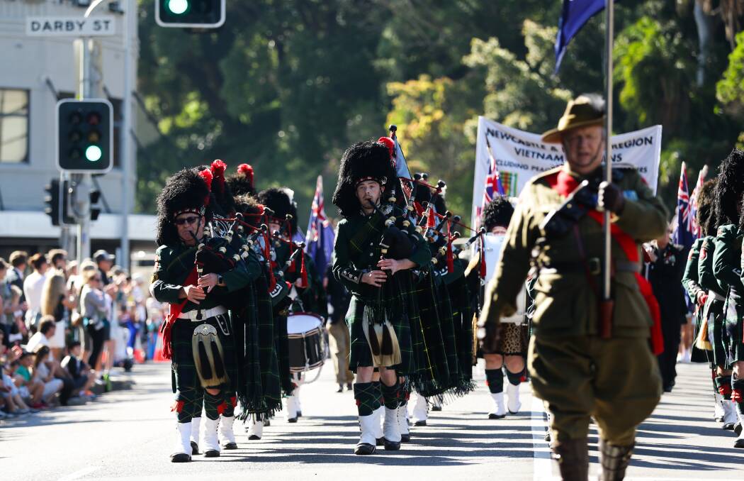 Return: COVID-19 disrupted Anzac commemorations for the past two years. Pictures: Jonathan Carroll