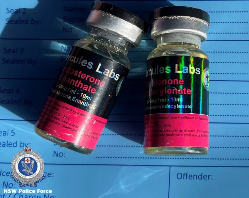 BUST: Some of the drugs allegedly seized during a raid on a house at Warners Bay on Tuesday. Picture: NSW Police 