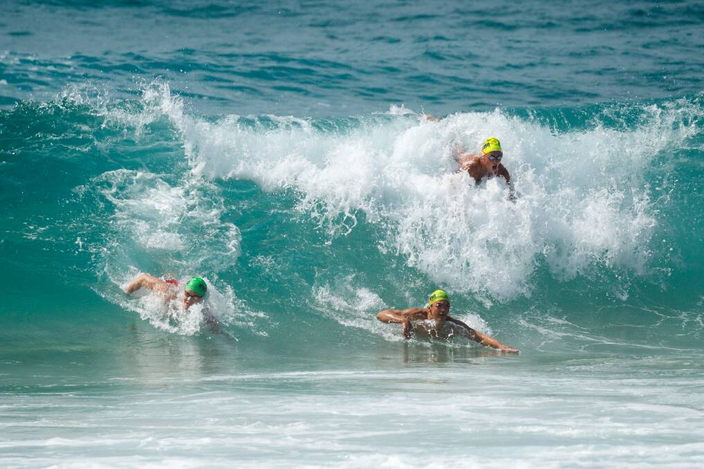 Annual Nobbys to Newcastle ocean swim and Newcastle Harbour Swim were held on the Australia Day long weekend. Pictures: Max Mason-Hubers