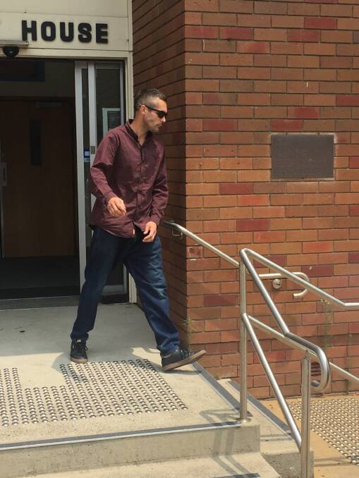 ACCUSED: Jeremy Aaron Princehorn leaves Belmont Local Court on Wednesday. He is accused of concealing the murder of Danielle Easey, whose body was found in Cockle Creek on August 31 last year. Picture: Sam Rigney 