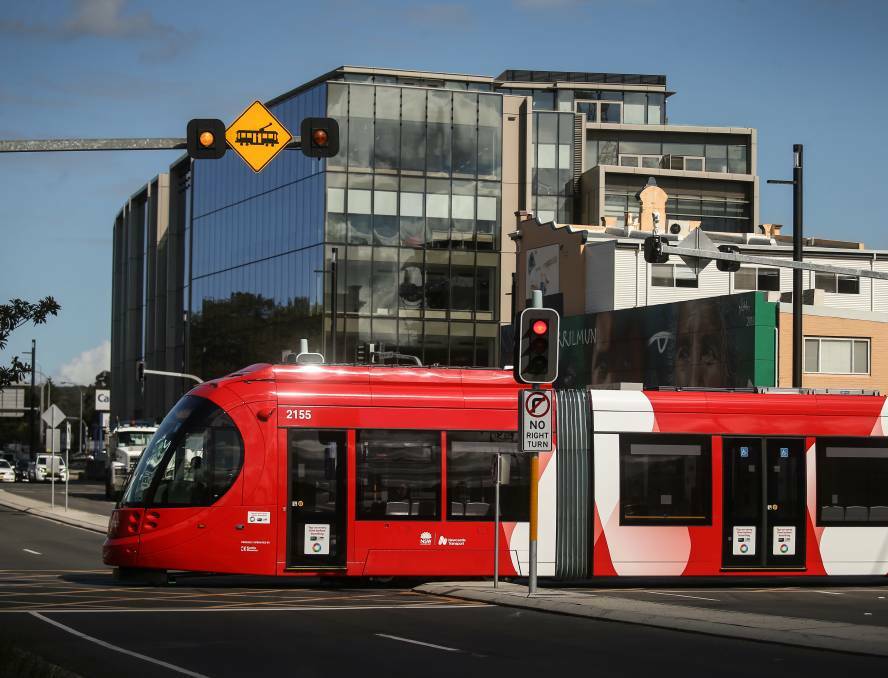 A man was bashed and robbed on the Newcastle tram in October, 2022. Picture by Marina Neil 
