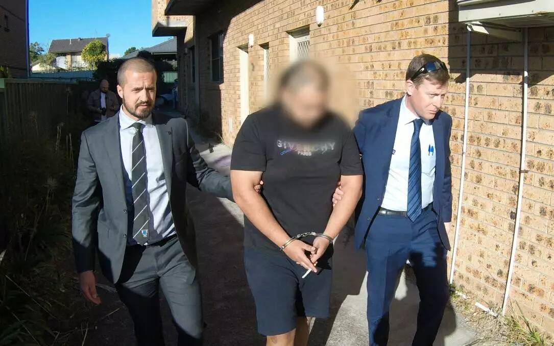 Mohd Azlan Latham Asna was arrested at a house at Waratah in August last year and later charged with murder. Picture by NSW Police
