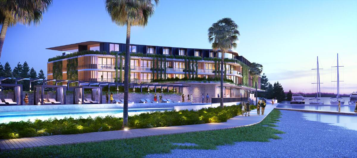 LUXURY: Johnson Property Group has appointed AccorHotels to operate the new five-star Pullman Trinity Point Resort, which is set to open in 2017. Picture: Supplied. 