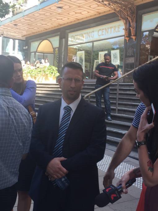 INADEQUACY APPEAL: Robert Shashati outside Sydney's Downing Centre in March. Picture: Sam Rigney

