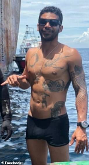 GONE: Brazilian national Bruno Borges has been identified as the diver found dead surrounded by bricks of cocaine in the Port of Newcastle on May 9. Picture: Facebook 
