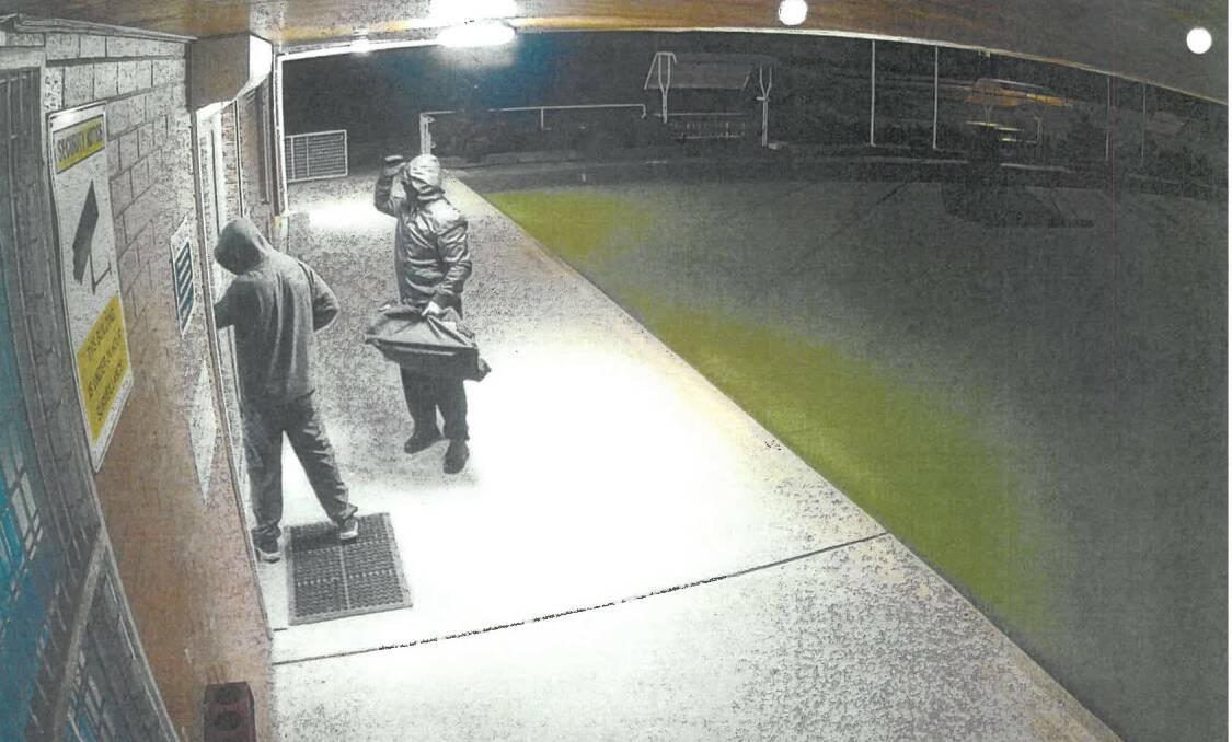 Terror at the bowlo: Shocking pictures of armed robbery revealed