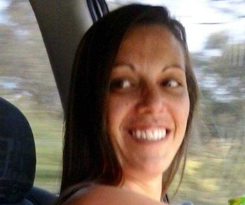 CRUCIAL: The photograph taken of Carly McBride by Sayle Newson on the day Ms McBride went missing. The image later cropped and edited before Ms McBride was reported missing and formed part of a social media campaign to help find her.