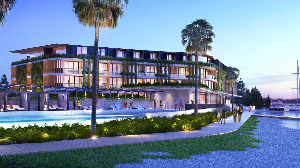 LUXURY: The five-star Pullman Trinity Point Resort is set to open in 2017. Picture: Supplied