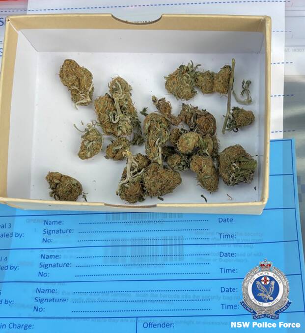 BUST: Some of the drugs allegedly seized during a raid on a house at Warners Bay on Tuesday. Picture: NSW Police 
