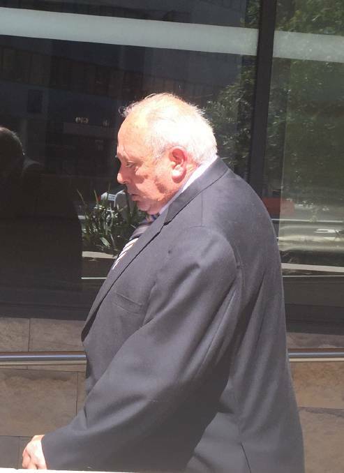 DETAINED: Joe Fenech leaving Newcastle courthouse in October. On Friday, his bail was revoked and he was detained in a mental health facility. 