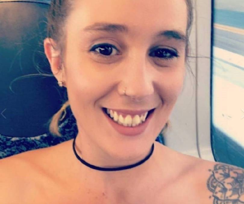 TRAGIC: Danielle Easey's body was found wrapped in plastic in Cockle Creek on August 31. 