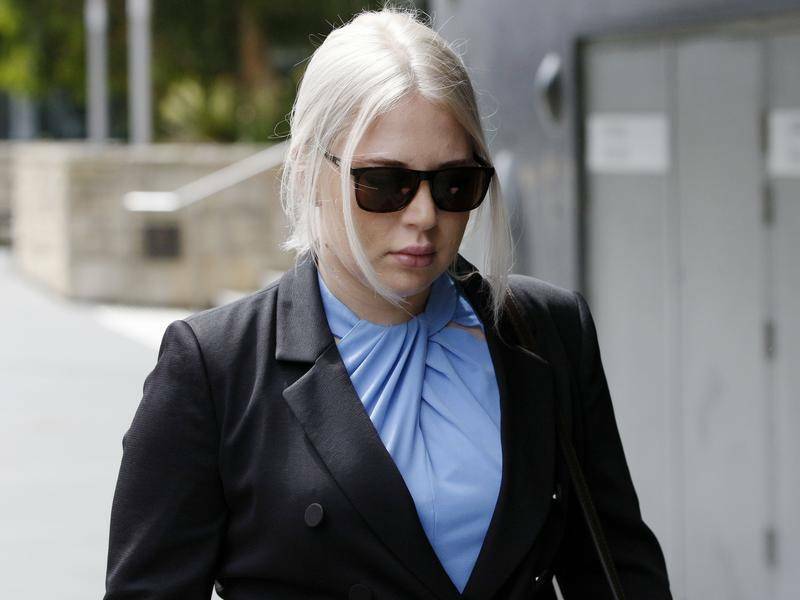 Maddison Hickson has pleaded not guilty to murdering her father Michael Carroll at Tenambit in January, 2021. Ms Hickson is on trial in NSW Supreme Court, alongside her friend Taylah Renae McDonald. Picture by Darren Pateman 