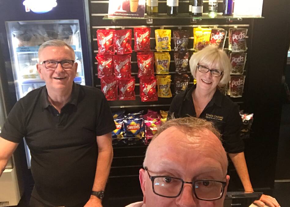 One last Tower Cinemas movie and choc-top (plus selfie) with Tracy Blair and Greg Donnan.
