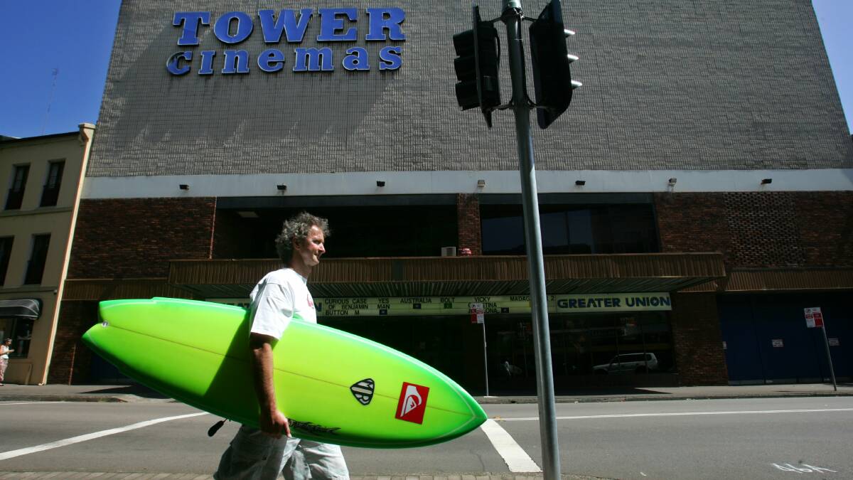 Former surfing world champ Mark Richards outside the Tower Cinemas in 2009 before the premiere of Bustin Down The Door, a documentary about Aussie surfers of the 1970s. Photo: KITTY HILL