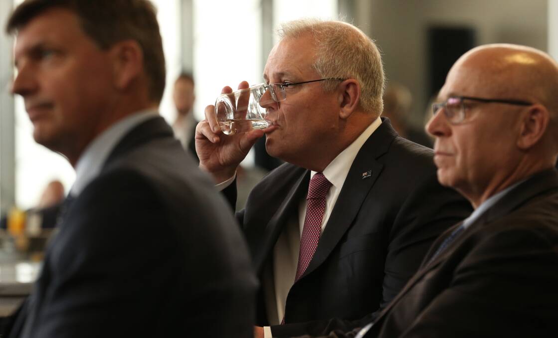WE'RE WAITING: One letter writer says PM Scott Morrison would have been better served focusing on aged care during his recent trip to the Hunter. Picture: Simone De Peak