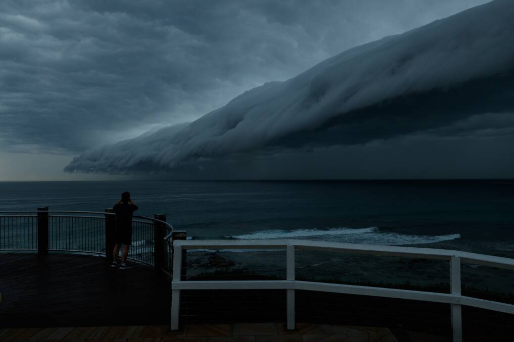 Photos: Wild storms bear down across the state, but Newcastle largely spared - Pictures Max Mason-Hubers