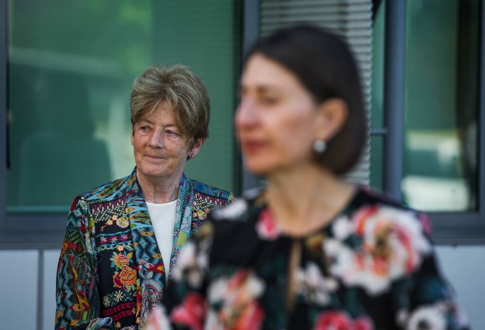 ANGRY: Former Parliamentary Secretary for the Hunter Catherine Cusack pictured with former premier Gladys Berejiklian in 2020. Picture: Marina Neil