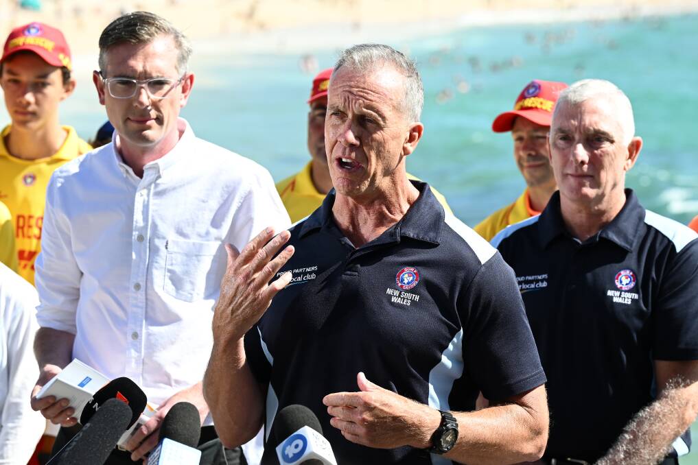 Surf Life Saving NSW chief executive Steve Pearce issued an urgent water safety message after nearly 650 rescues were performed across state in the past three days. Picture by AAP