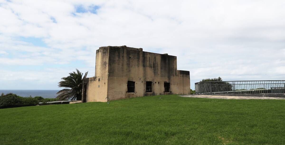 NEW IDEAS: Cr John Church says the Shepherds Hill Observation Post Complex needs attention as its "ongoing degradation is rapidly becoming an eyesore". Picture: Peter Lorimer