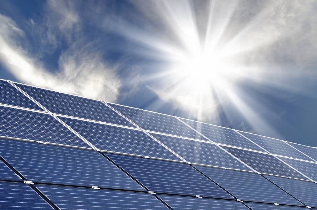 SEE THE LIGHT: One reader says while solar power is a good thing, it can't work 24 hours a day. Picture: Shutterstock