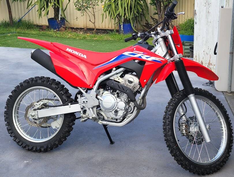 52 Honda CRF250F motorcycles were stolen in an overnight heist in Sydney. Picture by NSW Police 