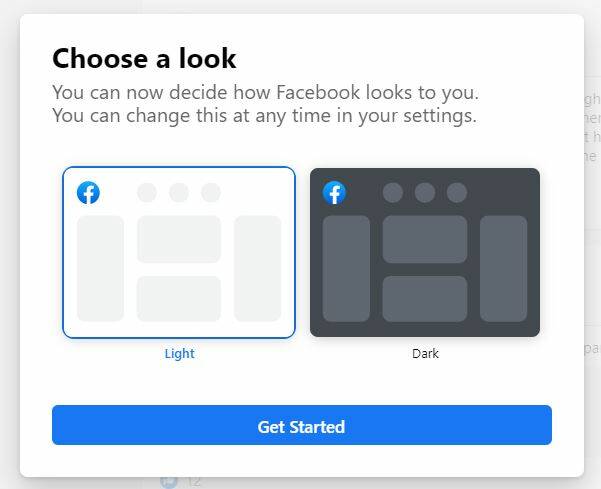 Facebook is changing from a 'classic' to a 'modern' user interface. Photo: Facebook