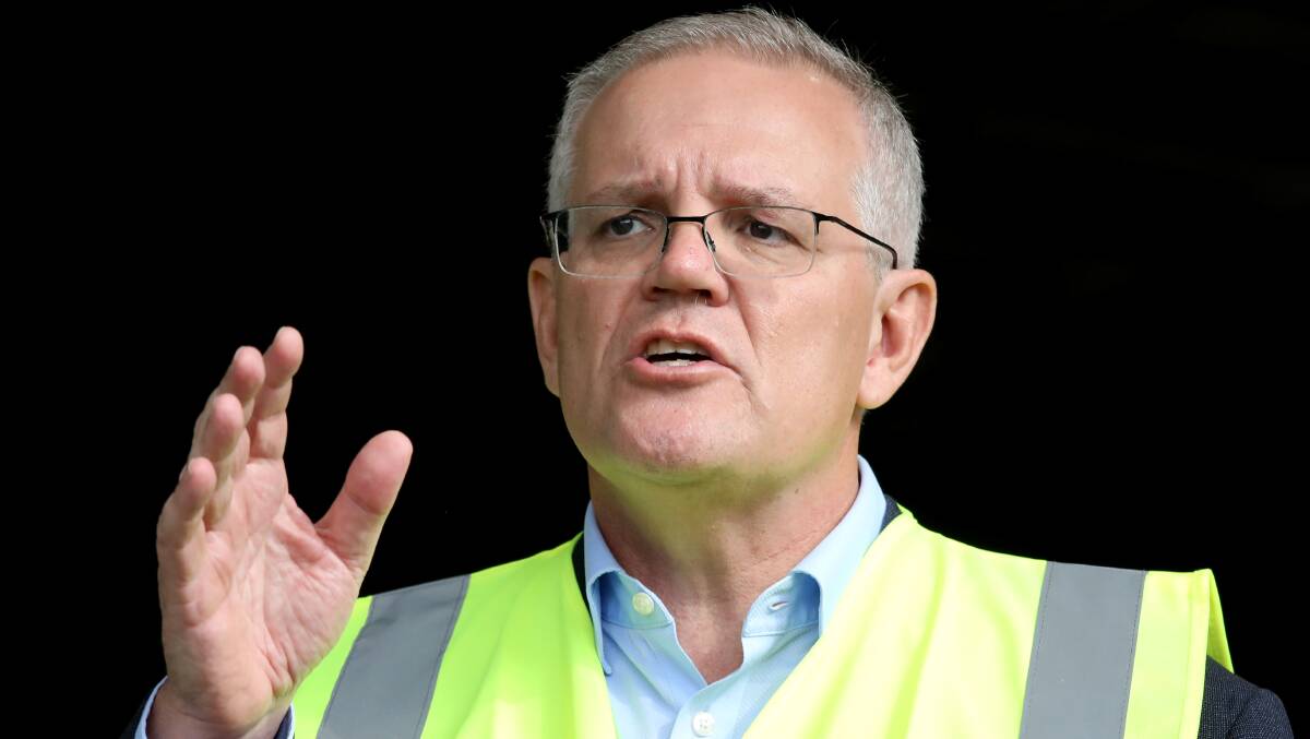 Prime Minister Scott Morrison has played down the political implications of a looming interest rate hike. Picture: James Croucher 