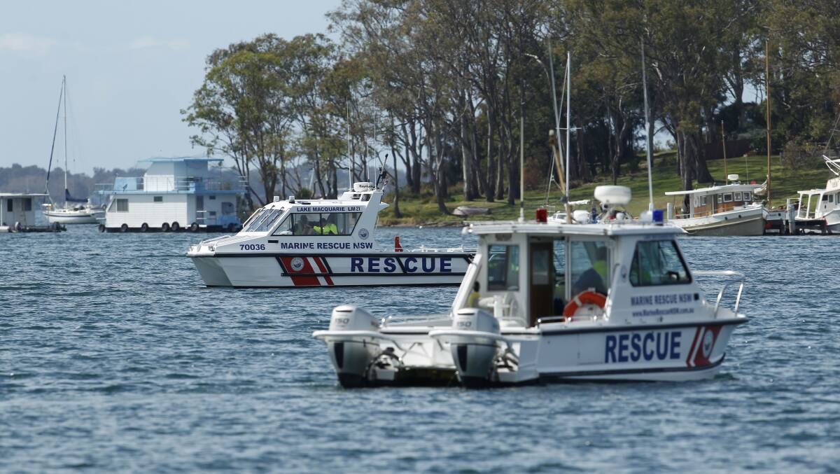 Marine Rescue Newcastle and Lake Macquarie will be out in force this Easter long weekend. Picture by Max Mason-Hubers