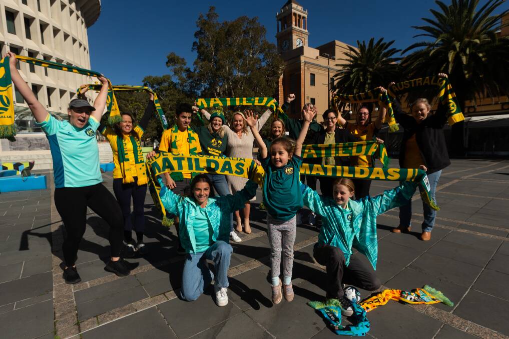 Get ready to put on the green and gold to support the Matildas in the 2023 FIFA Women's World Cup. Picture by Jonathan Carroll