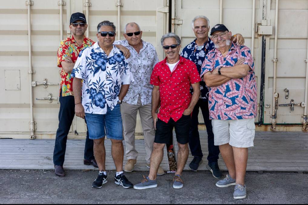 Car enthusiasts and Sydney-based 'old blokes' Mario Nearchou, Harry Moustakas, Nick Harris, Michael Skyllas, John Assarapin and Bob Hickman. Picture supplied