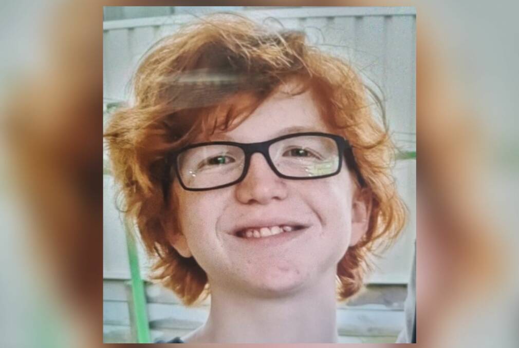 Zeke was last seen about 9.30am on Tuesday, May 30 in Rutherford. Picture Port Stephens Hunter Police District Facebook page