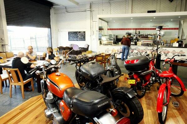FUSION: Coffee, food and bikies mix at Wickham Motorcycle Co. - Picture by Max Mason-Hubers