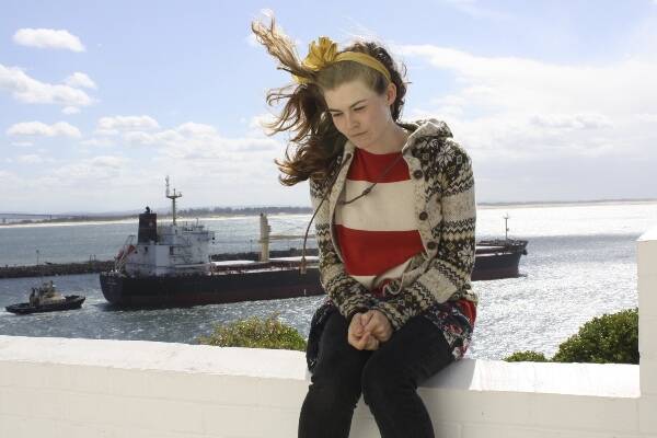 ALL AT SEA: Jemima Webber is engaging as troubled teen Farrah, hell-bent on a seagoing career