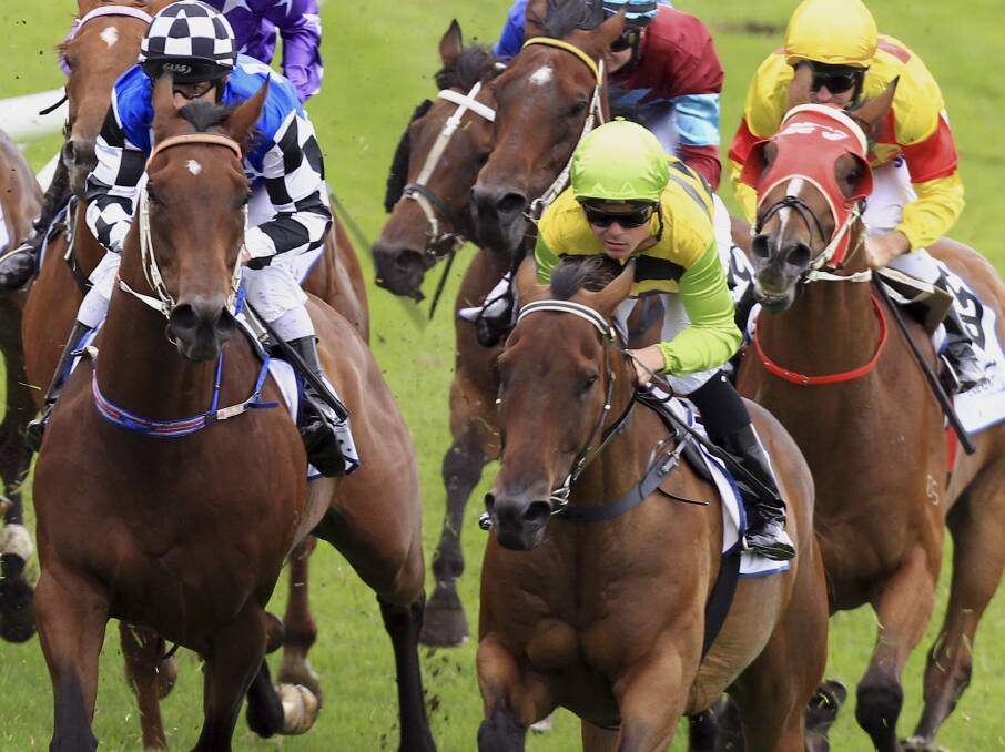 ON THE CHARGE: Christian Reith winning on Whitlam at Rosehill last month. Picture: Jenny Evans