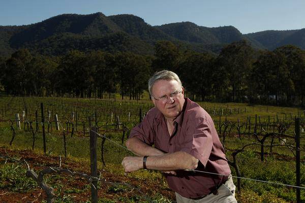 UNEVEN PLAYING FIELD:  Bruce Tyrrell fears the Hunter wine industry will be reduced to a handful of boutique operations in a decade. Picture: Jonathan Carroll