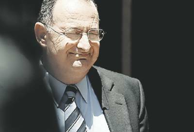 CLAIMS: Former MP Milton Orkopoulos leaves Newcastle District Court yesterday.