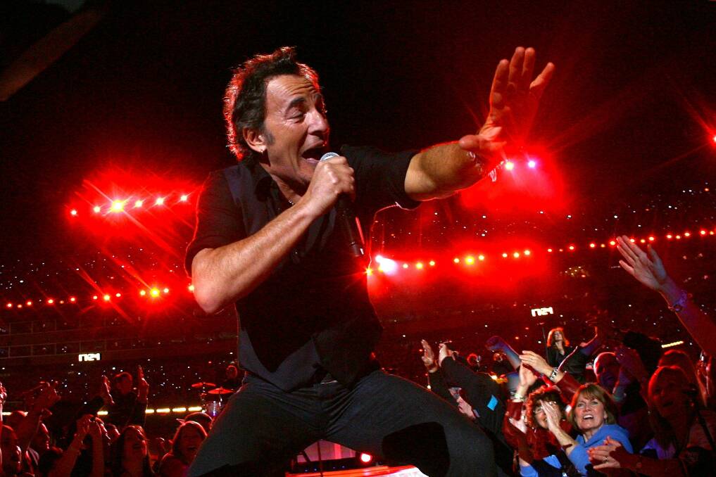 WAIT FOR IT: Bruce Springsteen will perform at Hope Estate as part of a summer tour that will also take in Adelaide and Perth for the first time.