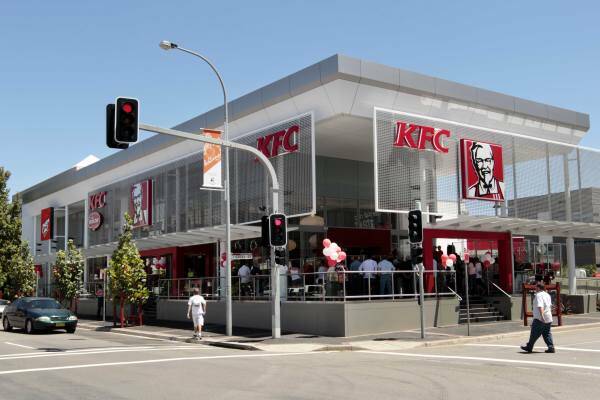 OPENED: The new Hunter Street KFC store.