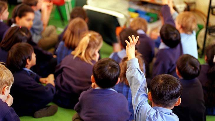 Early starters ... parents in Sydney's south-west are more likley to send their children to school at a younger age compared to parents in the more addluent northern suburbs.