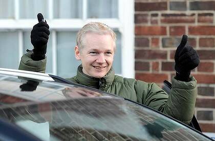 Out on bail ... WikiLeaks founder Julian Assange has been accused of sexual misconduct by two Swedish women.