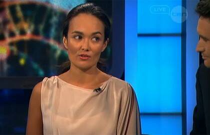Contrite ... Yumi Stynes issued her second public apology for the day on Channel Ten show The Project.