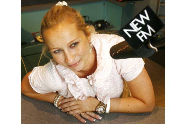 NEW-FM breakfast host Sarah Levett.