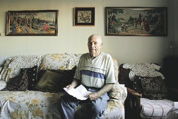 Victor Spence, at home in Waratah, has no idea how he became a member of the ALP. - Picture by Dean Osland