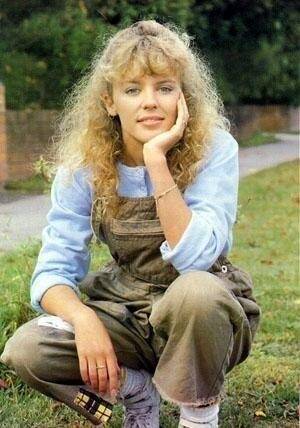  Kylie Minogue as she appeared in Neighbours.  