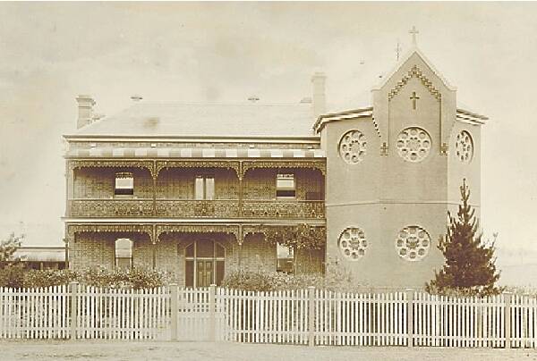 LOOK BACK: The convent built at Lochinvar in 1893.