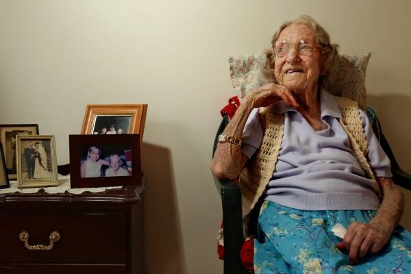 ACTIVE:  Blanche Coward, who died at 110, was determined to keep on doing the things she enjoyed.
