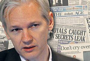 On a mission ... Wikileaks founder Julian Assange, pictured during a press conference in July 2010, claims to have 250,000 leaked US State Department cables that his website will release over the coming months.